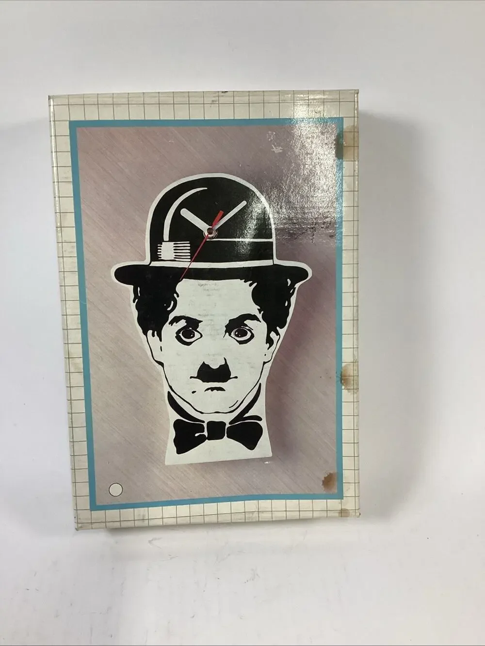 Vintage Charlie Chaplin Pendulum Clock - NOS